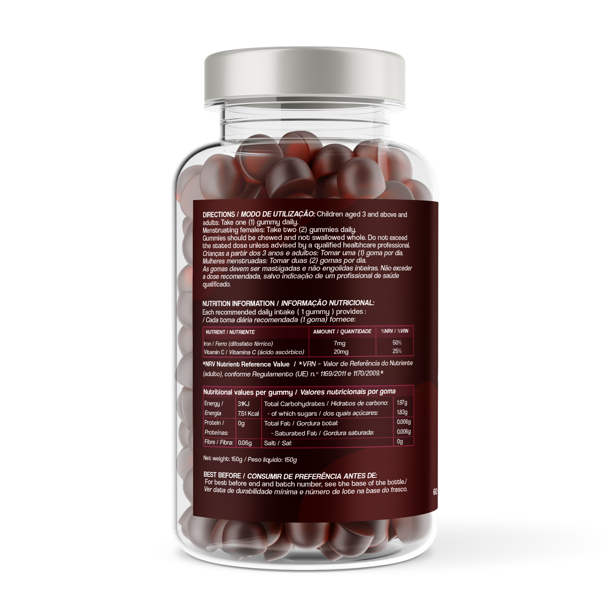 Gomas de Ferro e Vitamina C - Imagen 3
